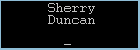 Sherry Duncan