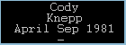 Cody Knepp