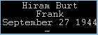 Hiram Burt Frank