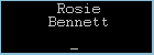 Rosie Bennett