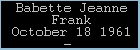 Babette Jeanne Frank