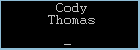 Cody Thomas