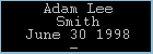 Adam Lee Smith