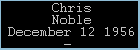 Chris Noble